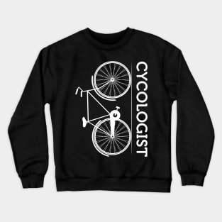 Funny Cycologist Bike Crewneck Sweatshirt